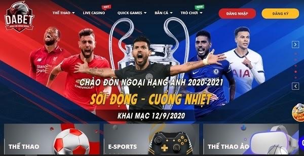 Tưa game cá cược thể thao hấp dẫn tại nhà cái Dabet