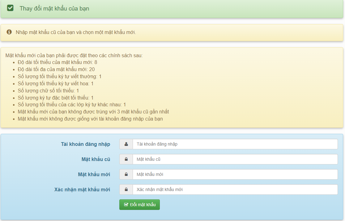 Đổi mật khẩu Fb88 dễ dàng
